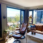 Med Panoramautsikt Innendors Parkering * Sjusjoen