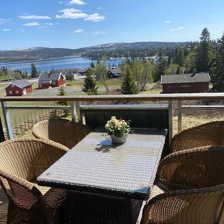 Appartement Med Panoramautsikt Innendors Parkering Sjusjoen