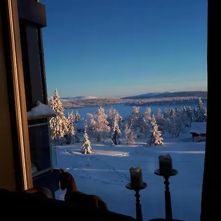 Med Panoramautsikt Innendors Parkering Apartamento Sjusjoen