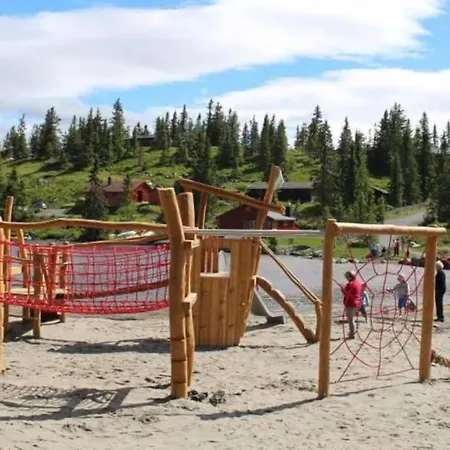 Med Panoramautsikt Innendors Parkering * Sjusjøen
